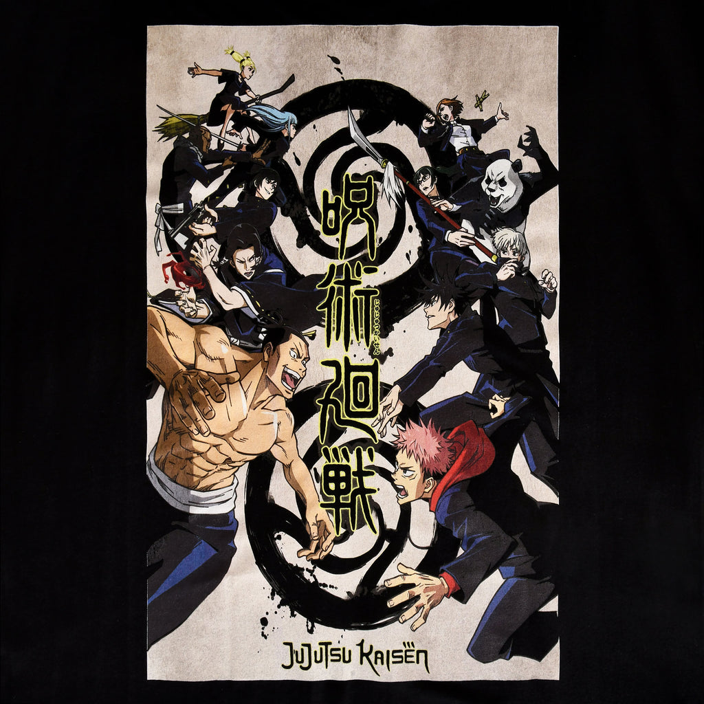 Produktbild Jujutsu Kaisen - Fight T-Shirt schwarz