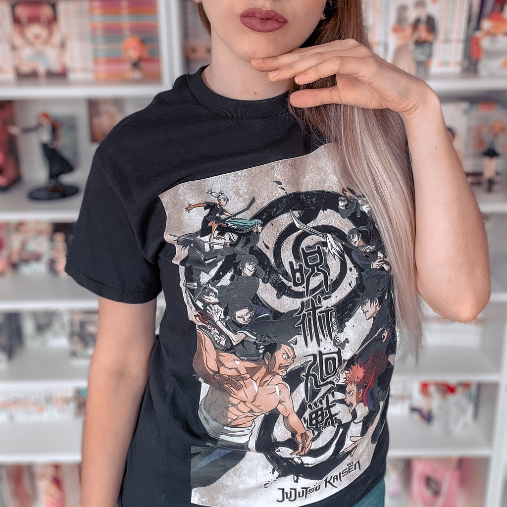 Produktbild Jujutsu Kaisen - Fight T-Shirt schwarz