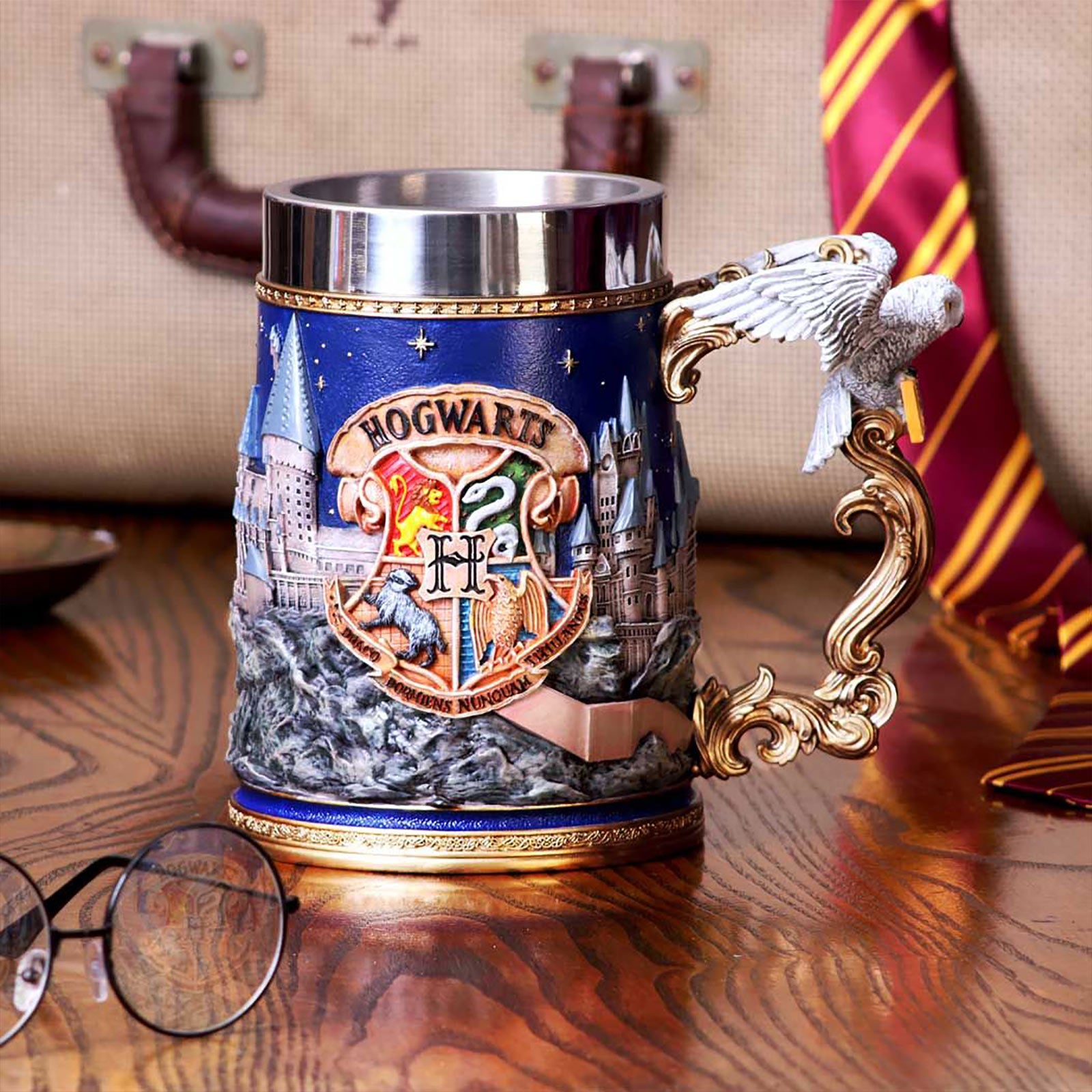 Produktbild Harry Potter - Hogwarts Logo Krug deluxe