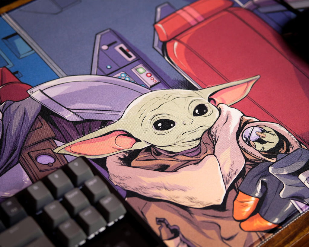 Product image The Mandalorian & Grogu Mousepad - Star Wars