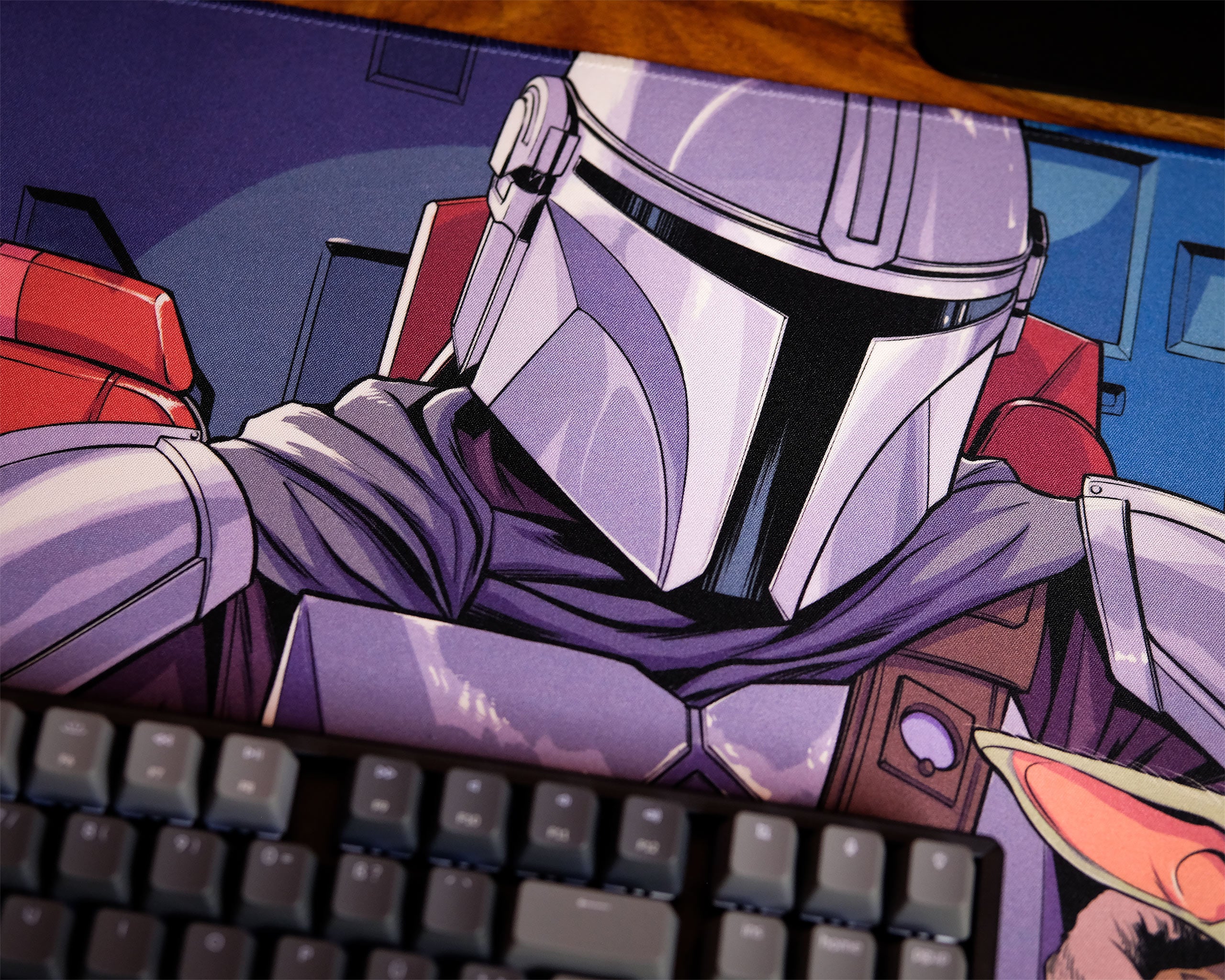 Produktbild The Mandalorian & Grogu Mousepad - Star Wars