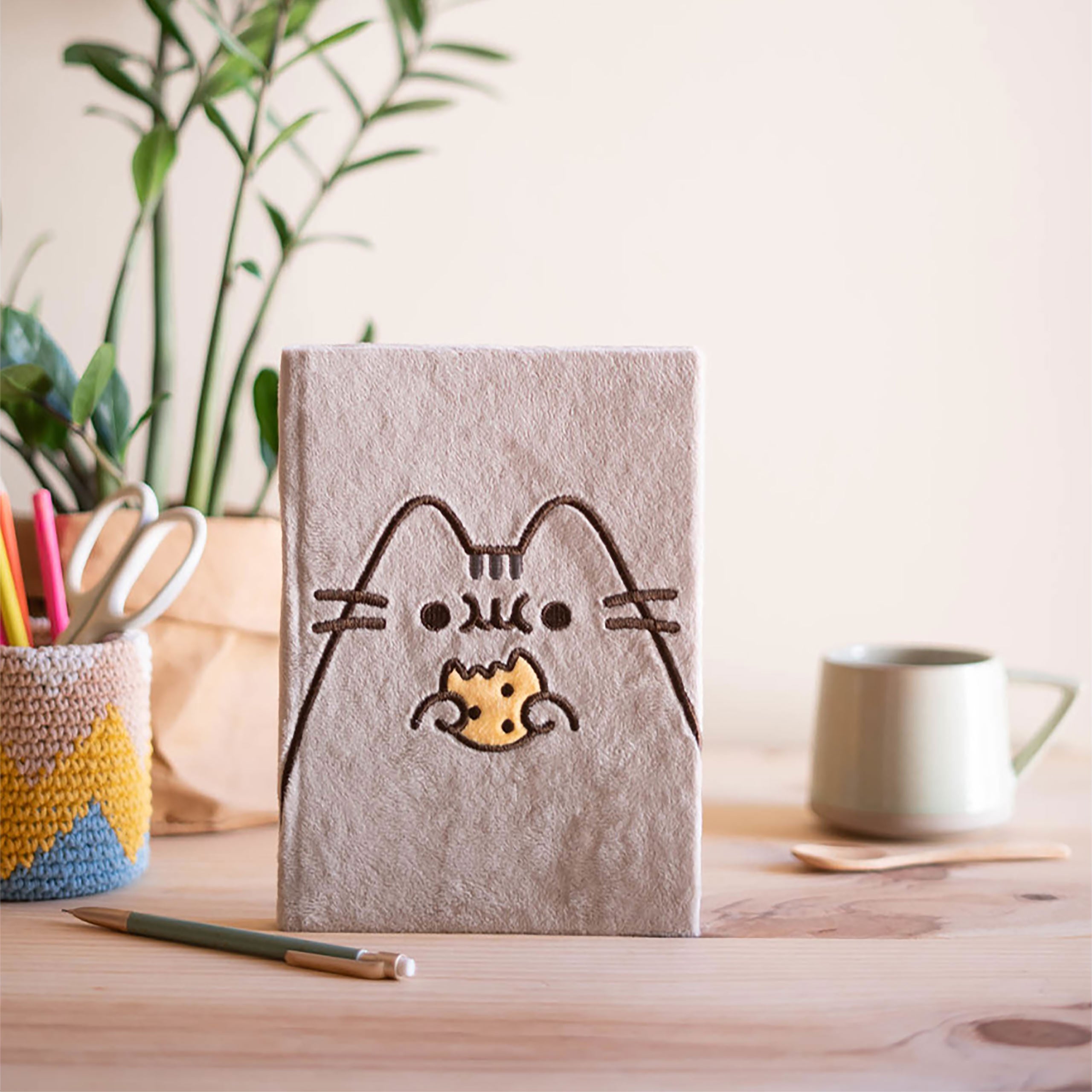 Produktbild Pusheen - Cookie Plüsch Notizbuch