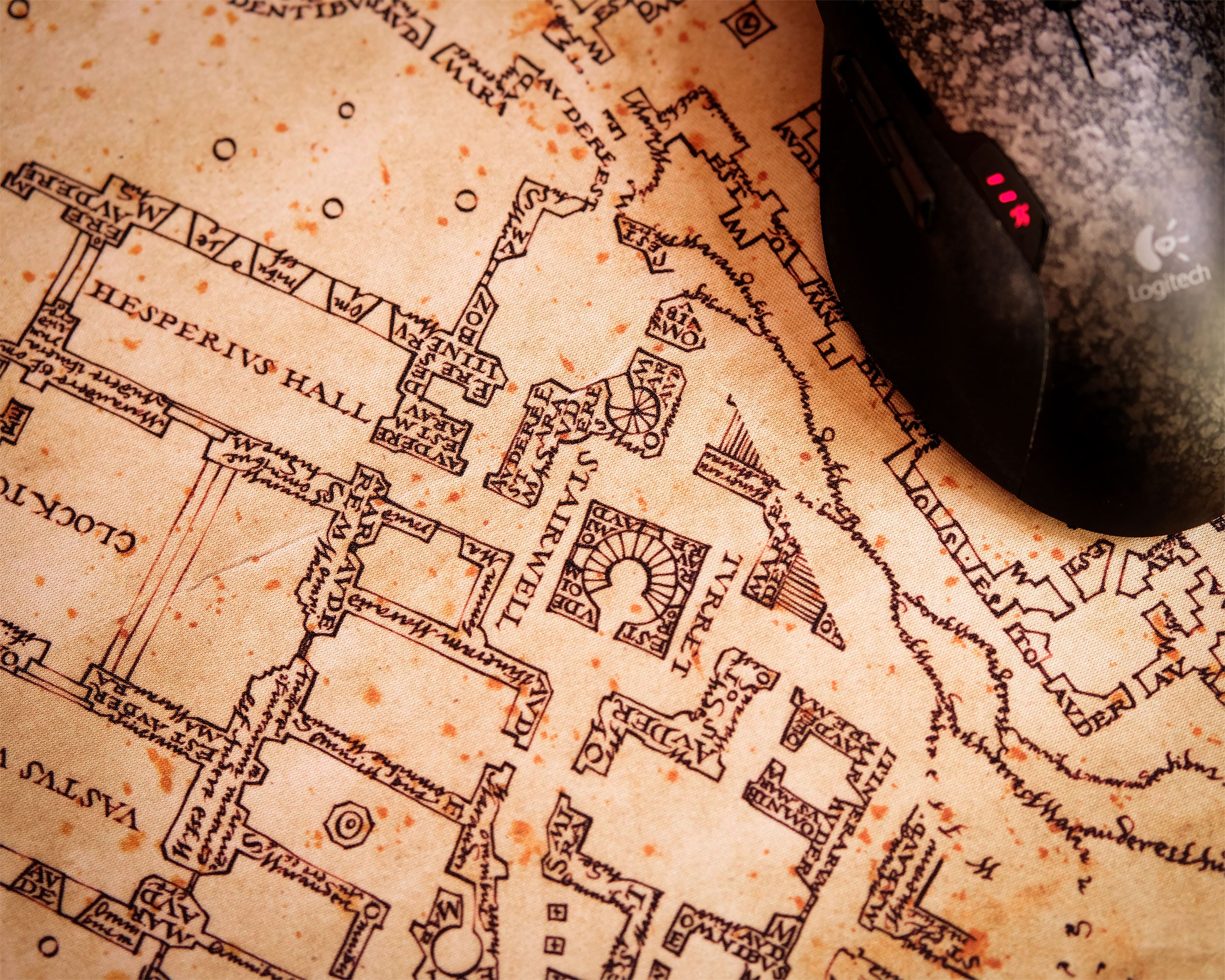 Produktbild Harry Potter - Karte des Rumtreibers Mousepad