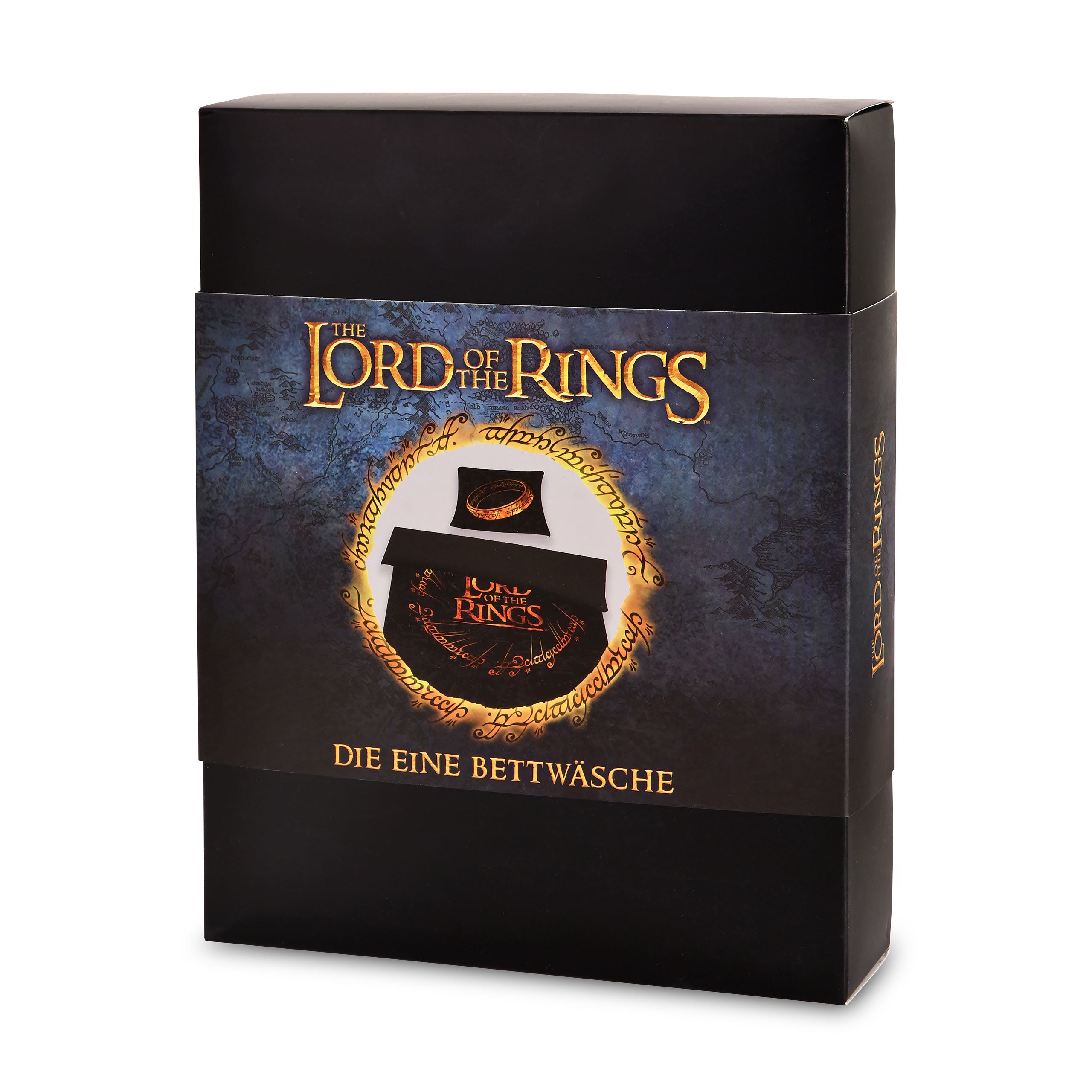 Produktbild Der Herr der Ringe - Der Eine Ring Bettwäsche schwarz