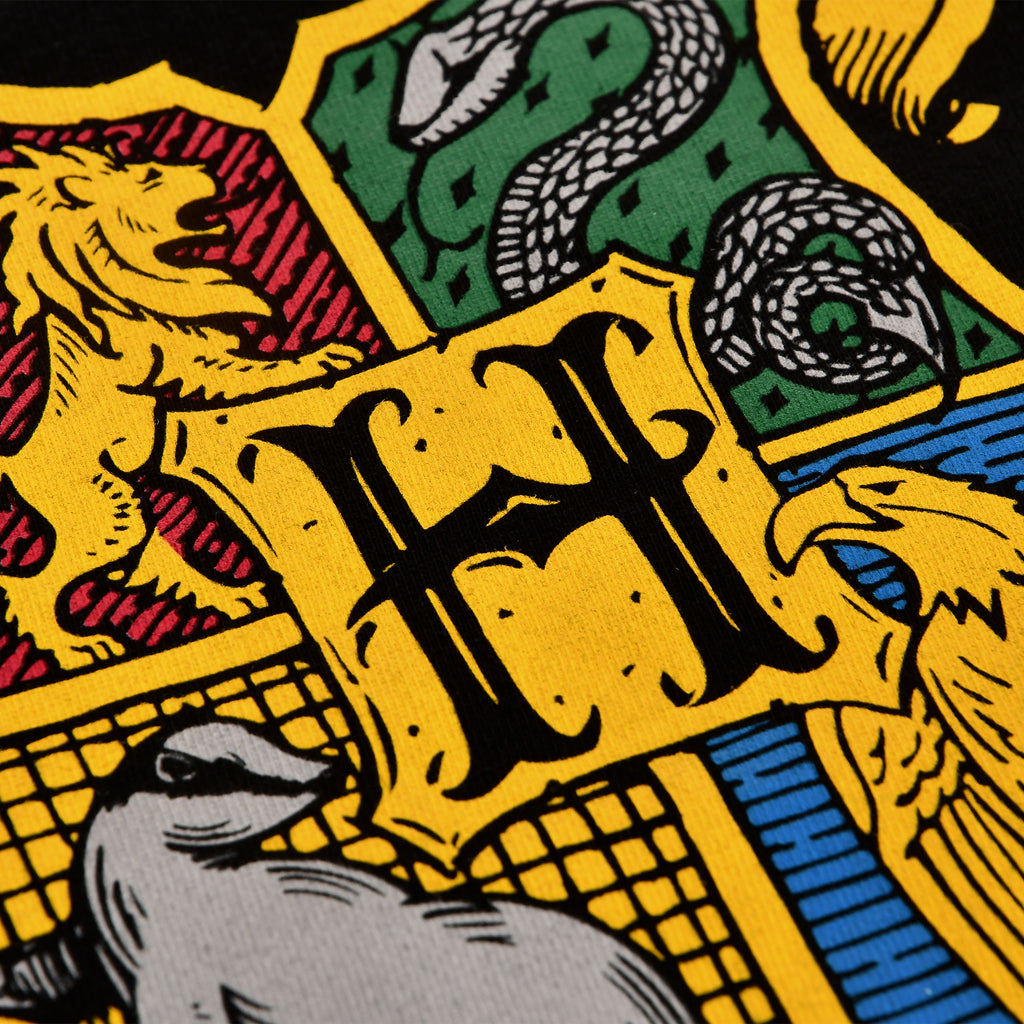 Produktbild Harry Potter - Hogwarts Wappen T-Shirt schwarz