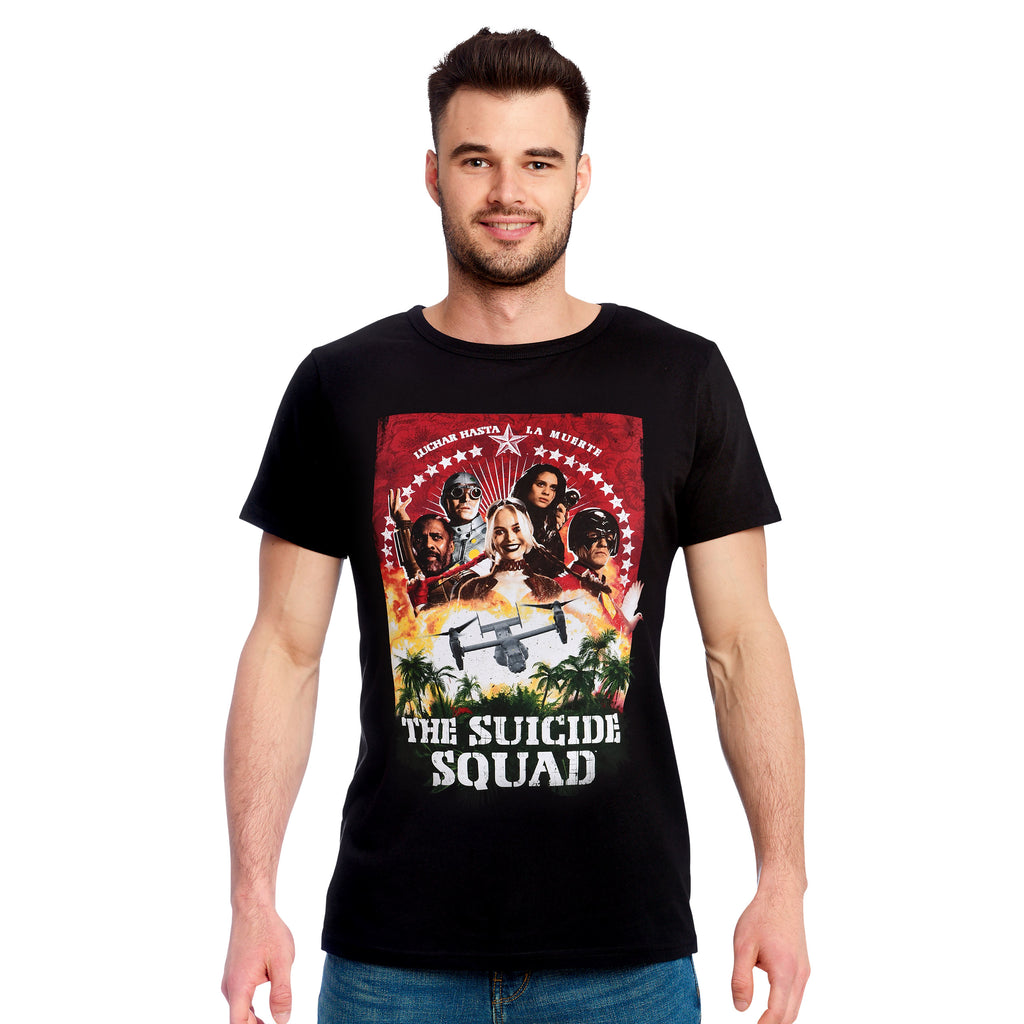 Produktbild The Suicide Squad - Group Poster T-Shirt schwarz