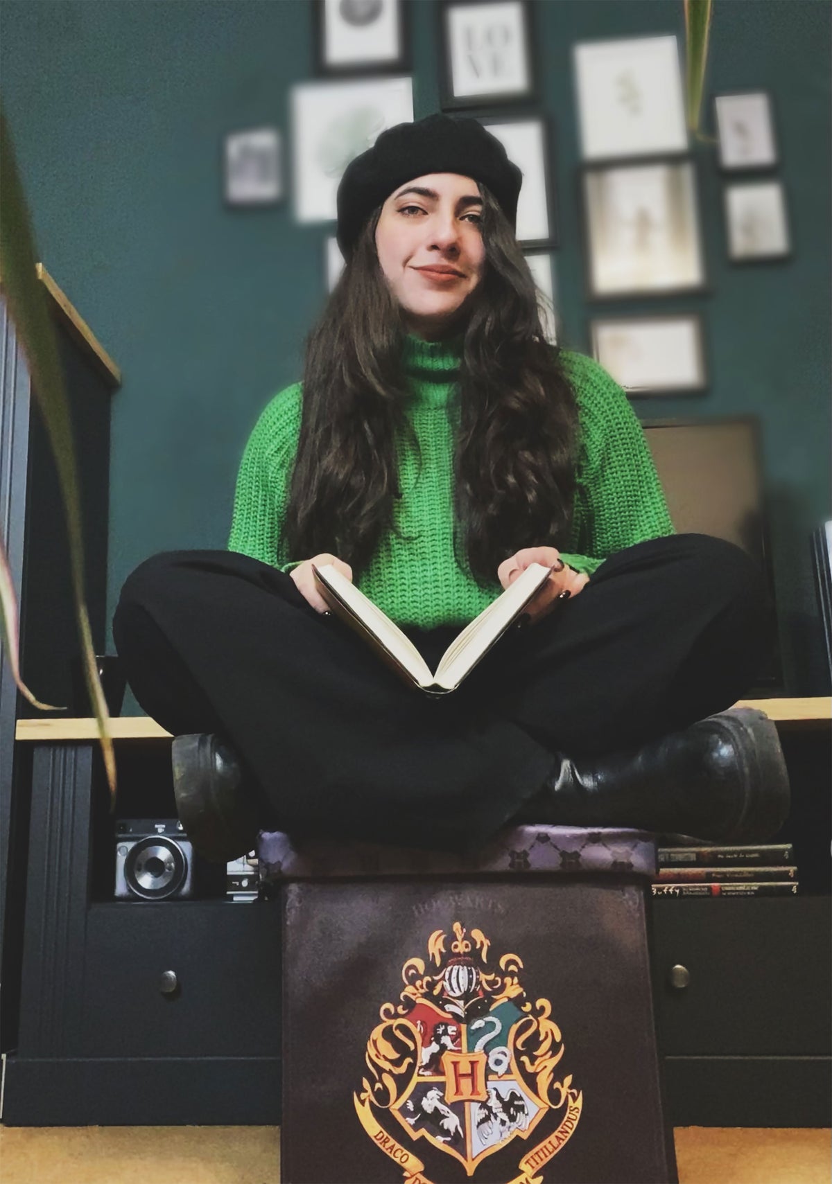 Produktbild Harry Potter - Hogwarts Hocker mit Stauraum
