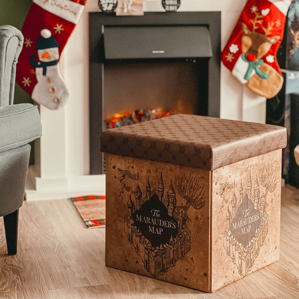 Produktbild Harry Potter - Karte des Rumtreibers Hocker mit Stauraum