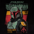 Produktbild Boba Fett Lives T-Shirt schwarz - Star Wars Mandalorian