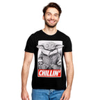 Produktbild Grogu Chilling T-Shirt schwarz - Star Wars Mandalorian