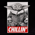 Produktbild Grogu Chilling T-Shirt schwarz - Star Wars Mandalorian