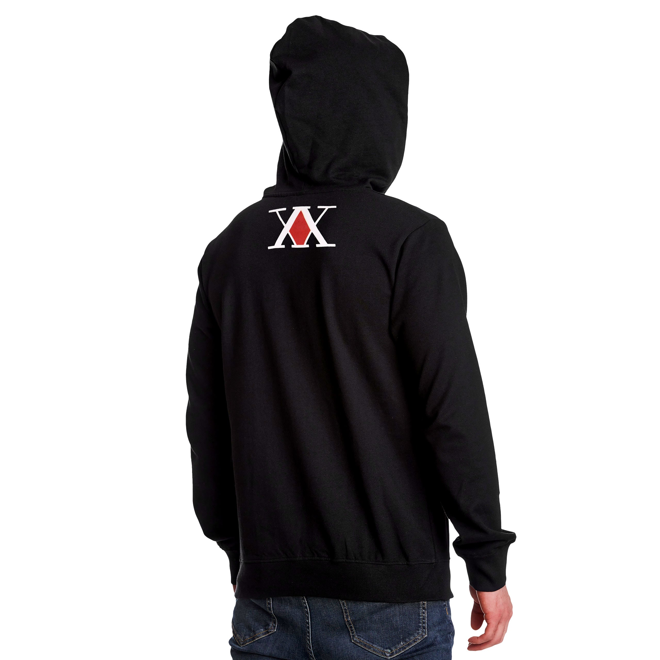 Produktbild Hunter x Hunter - Gon & Group Hoodie schwarz