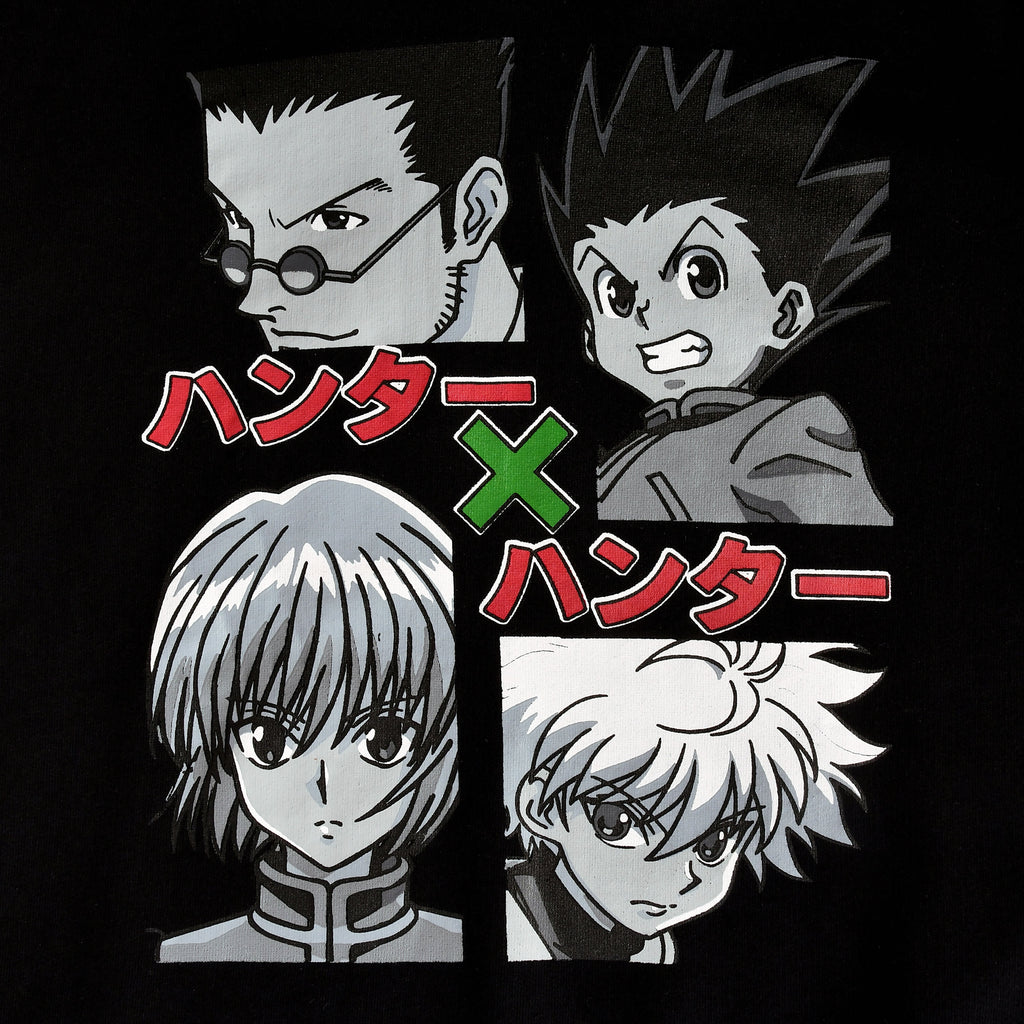 Produktbild Hunter x Hunter - Gon & Group Hoodie schwarz