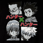 Produktbild Hunter x Hunter - Gon & Group Hoodie schwarz