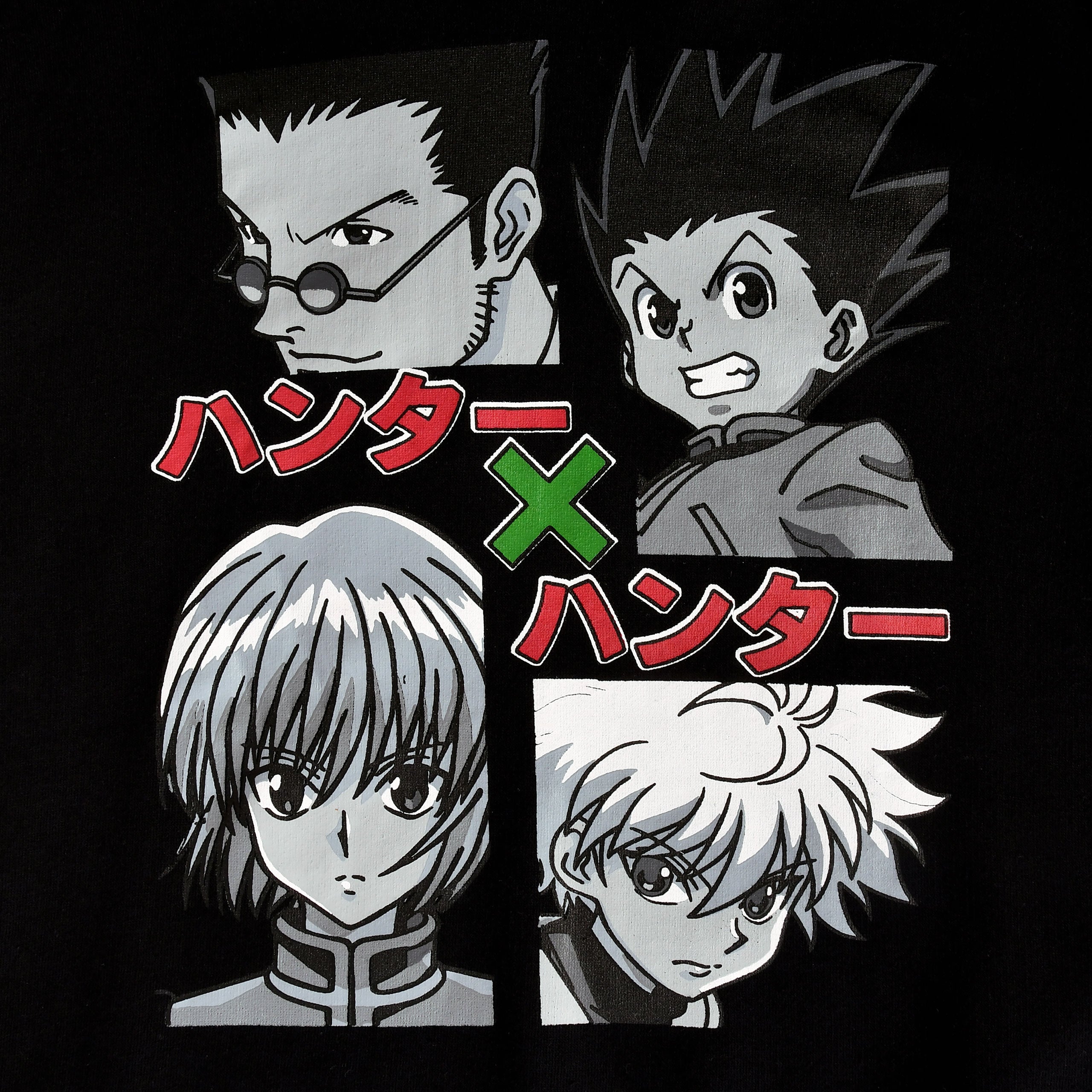Produktbild Hunter x Hunter - Gon & Group Hoodie schwarz