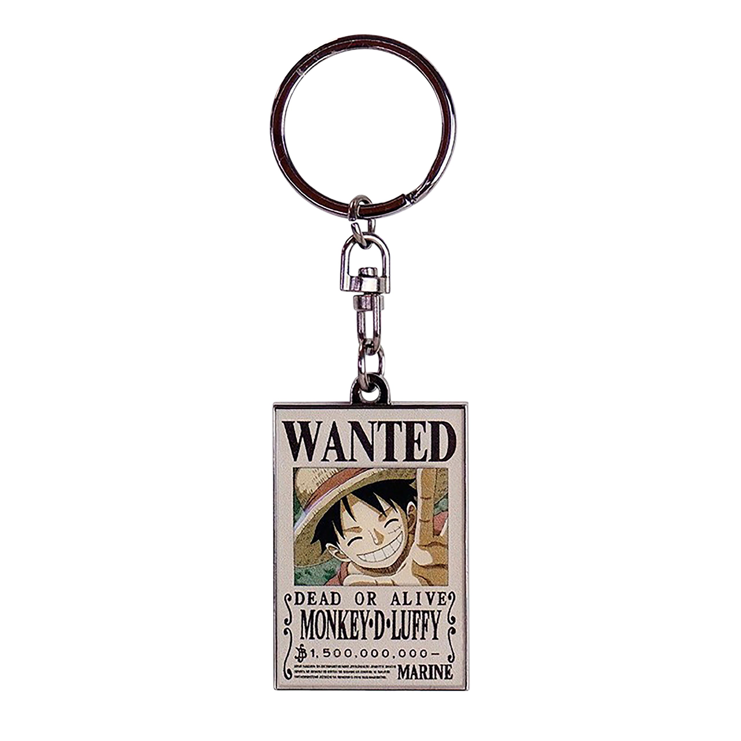 Product image One Piece - Wanted Luffy Keychain