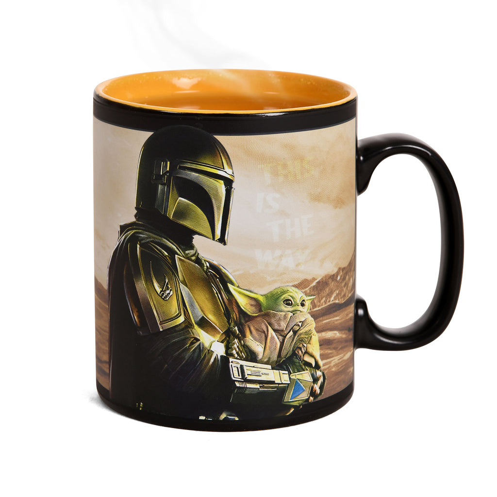 Product image Mando with Grogu thermo effect cup - Star Wars The Mandalorian
