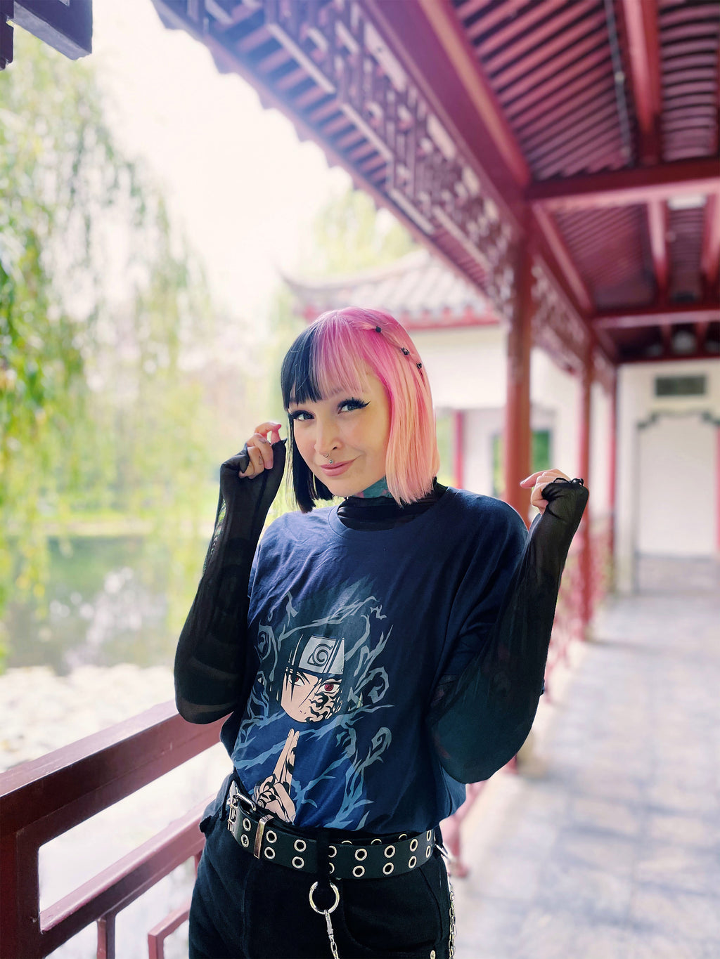 Produktbild Naruto - Sasuke Uchiha T-Shirt blau