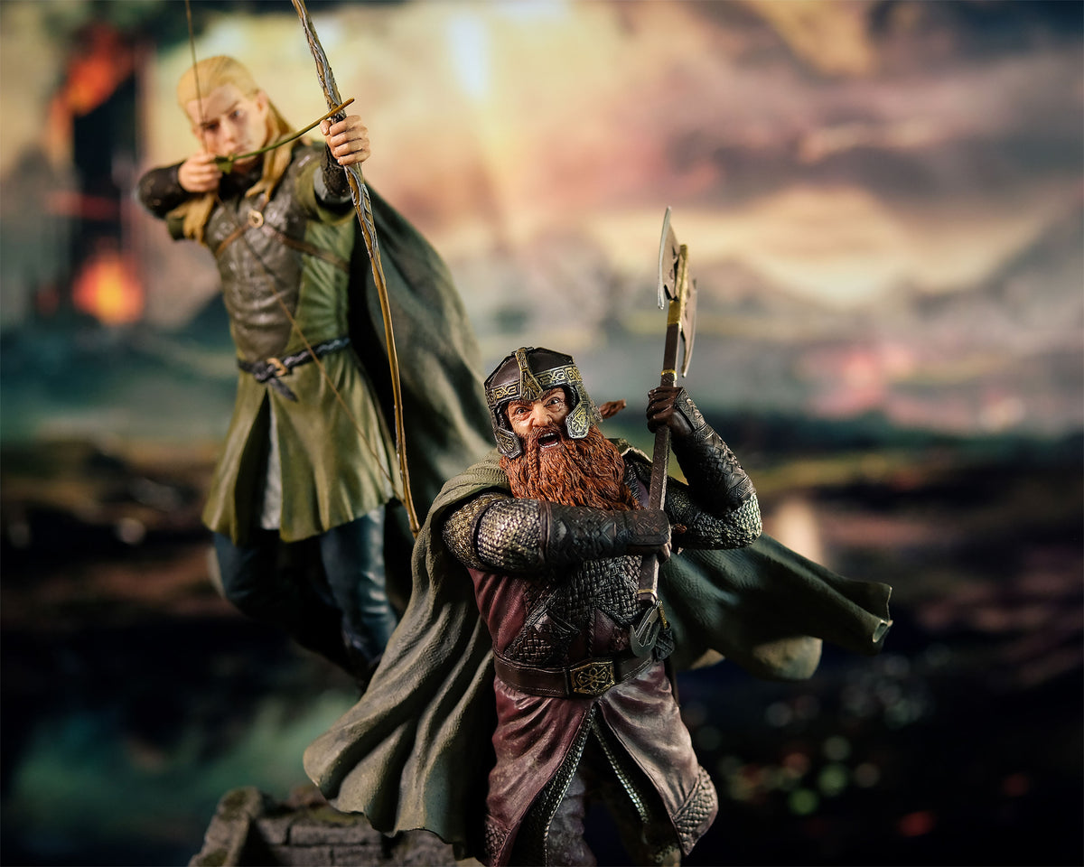Produktbild Der Herr der Ringe - Legolas und Gimli Deluxe Figur 46 cm