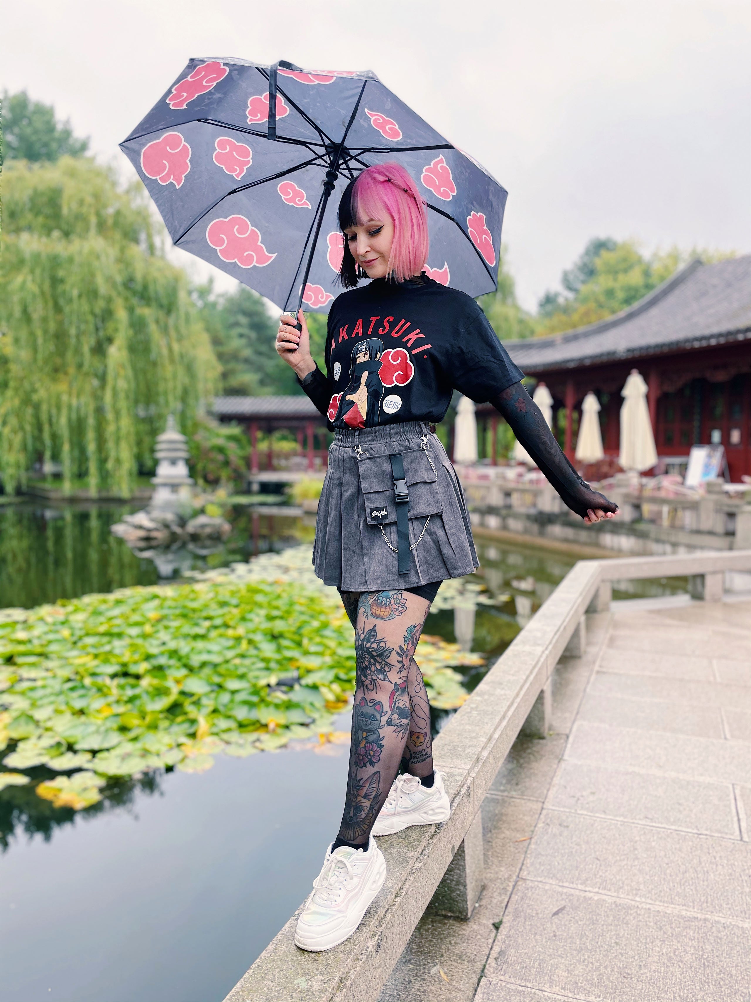 Produktbild Naruto - Akatsuki Organisation T-Shirt schwarz
