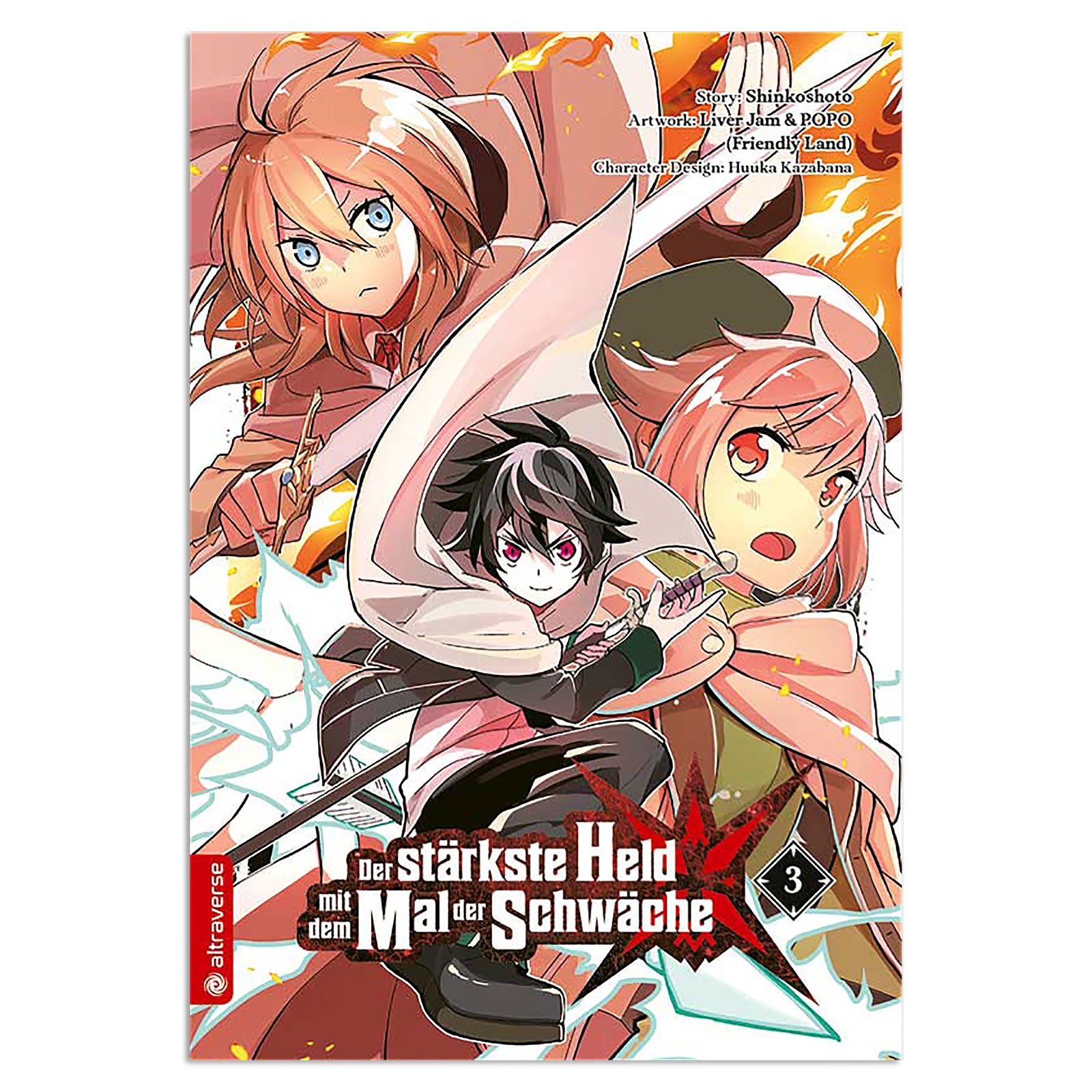 Produktbild Der stärkste Held mit dem Mal der Schwäche - Manga Band 3