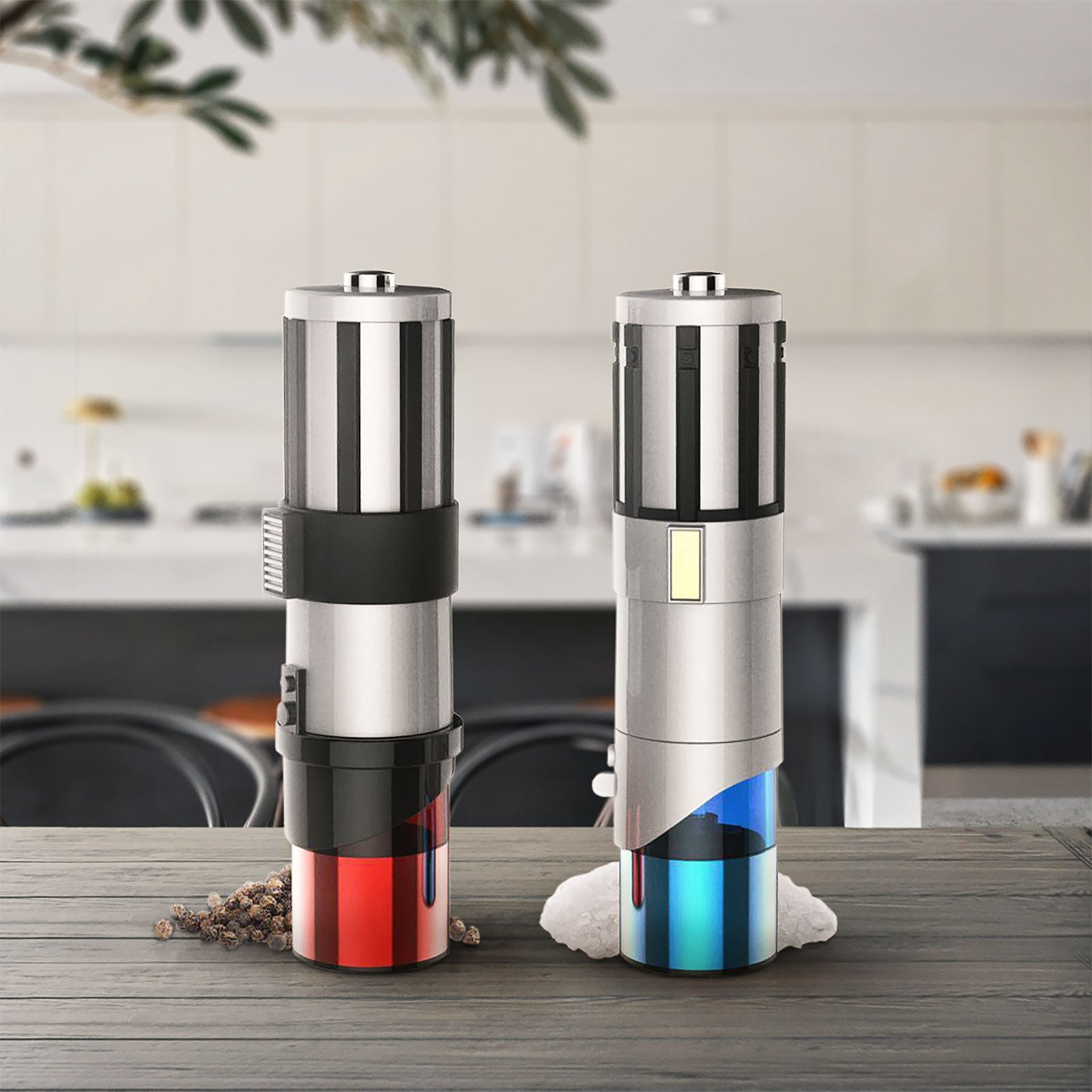 Produktbild Star Wars - Lichtschwerter Elektrische Salz- und Pfeffermühle