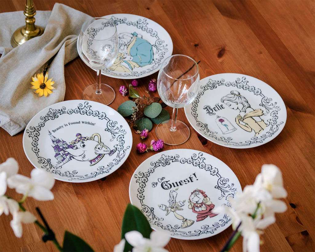 Product image Disney's Beauty and the Beast - Characters Plate Set