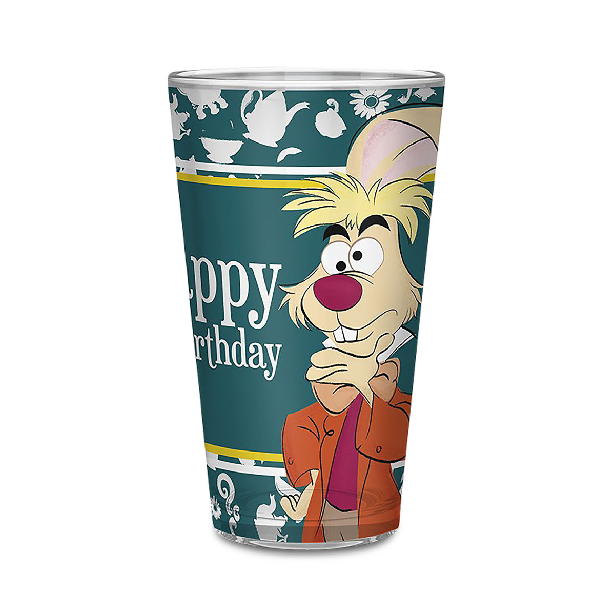 Produktbild Alice im Wunderland - Happy Unbirthday Glas