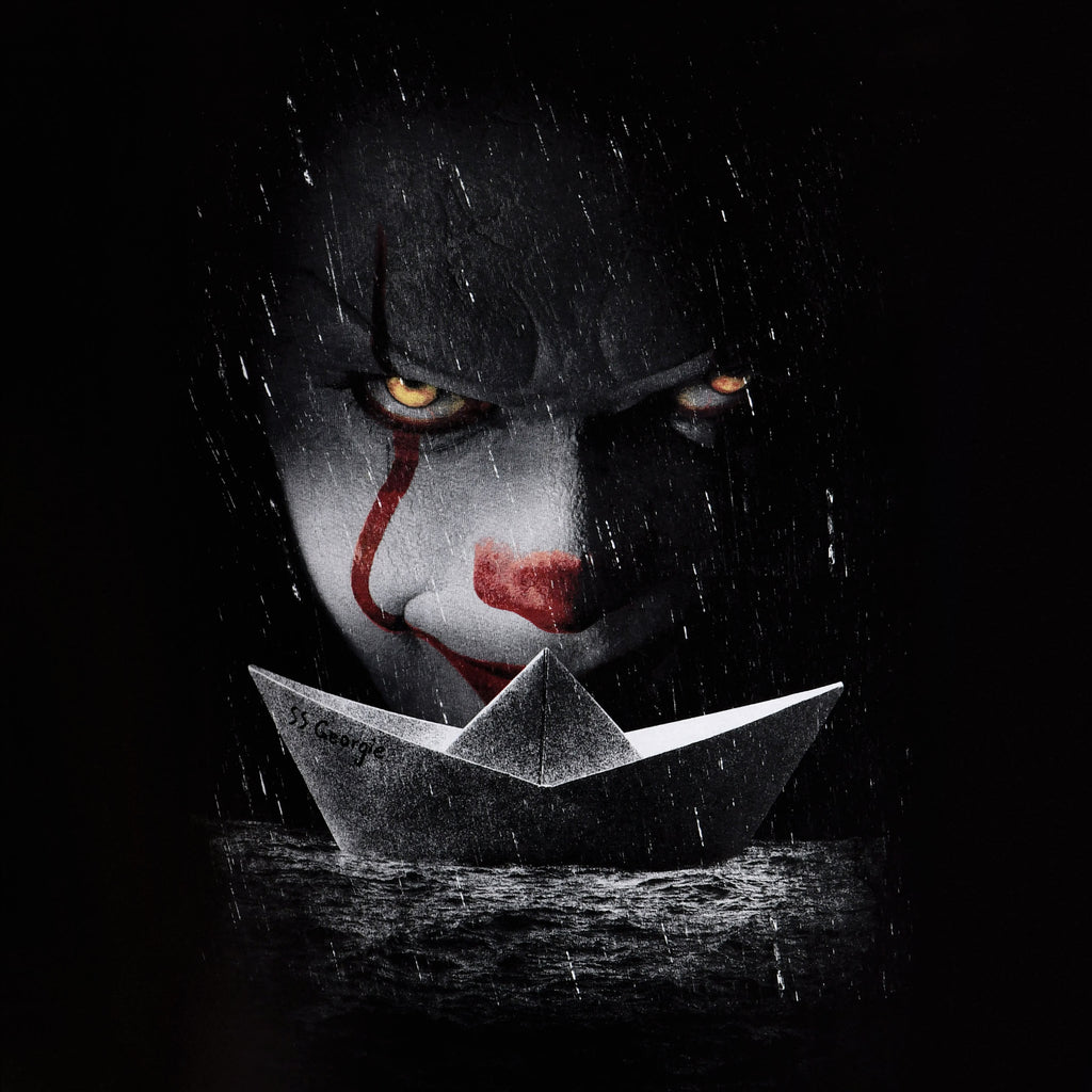 Produktbild Stephen Kings ES - Pennywise Papierboot T-Shirt schwarz