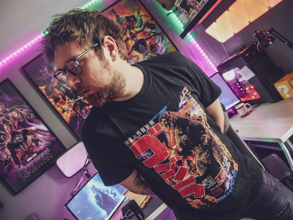 Produktbild Godzilla - Poster T-Shirt schwarz
