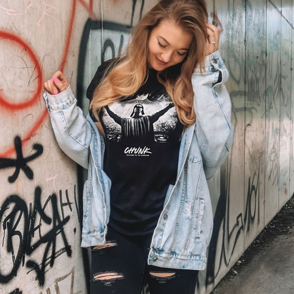 Produktbild DJ Dark Lord T-Shirt für Star Wars Fans schwarz
