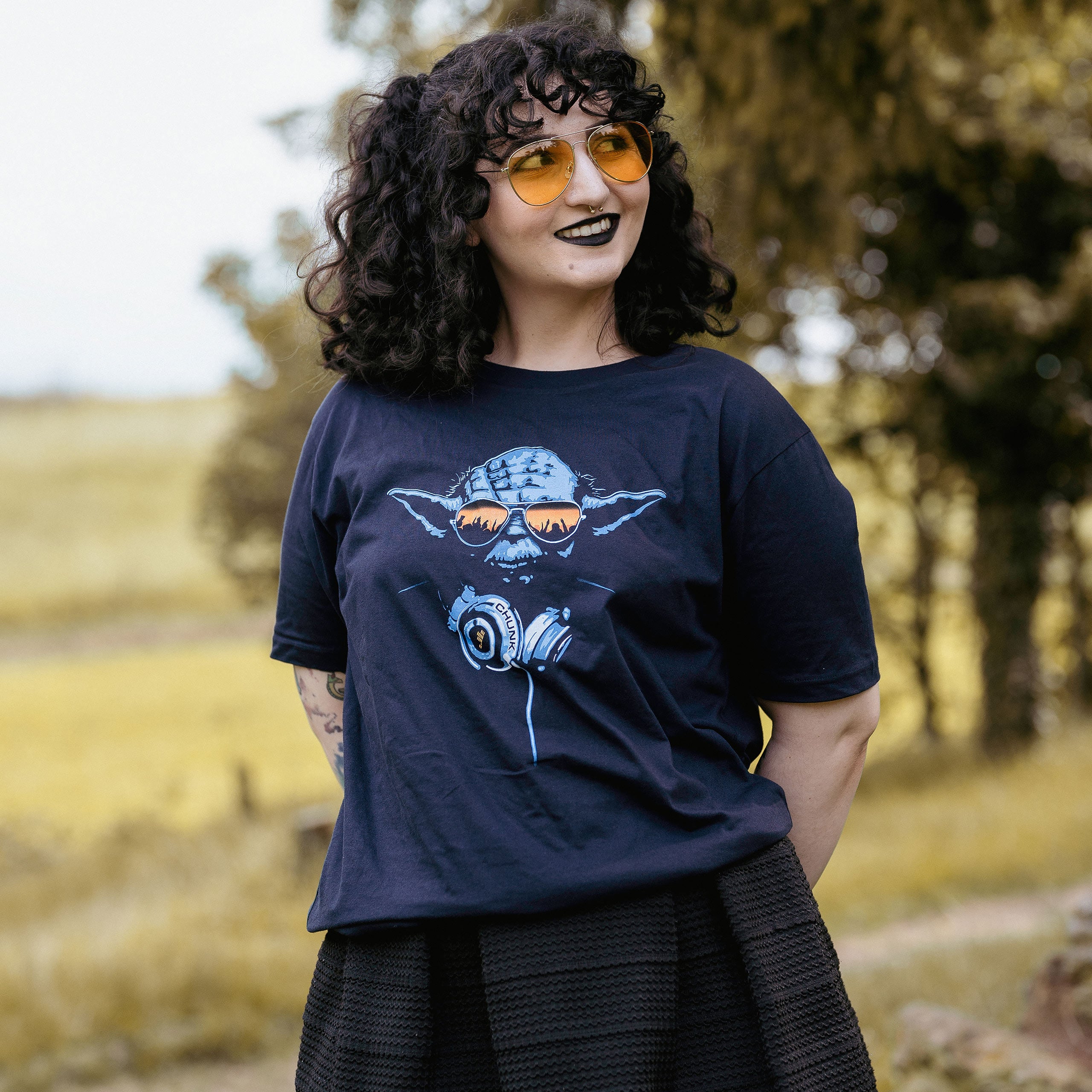 Produktbild DJ Knight T-Shirt für Star Wars Fans blau