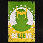 Product image Loki - Believe Lie Poster T-Shirt Black