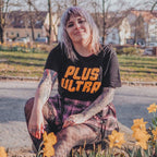 Produktbild Plus Ultra T-Shirt für My Hero Academia Fans schwarz