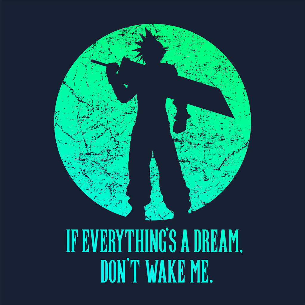 Produktbild Cloud Strife T-Shirt für Final Fantasy Fans blau