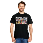 Produktbild Digimon - Characters T-Shirt schwarz