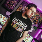 Produktbild Digimon - Characters T-Shirt schwarz