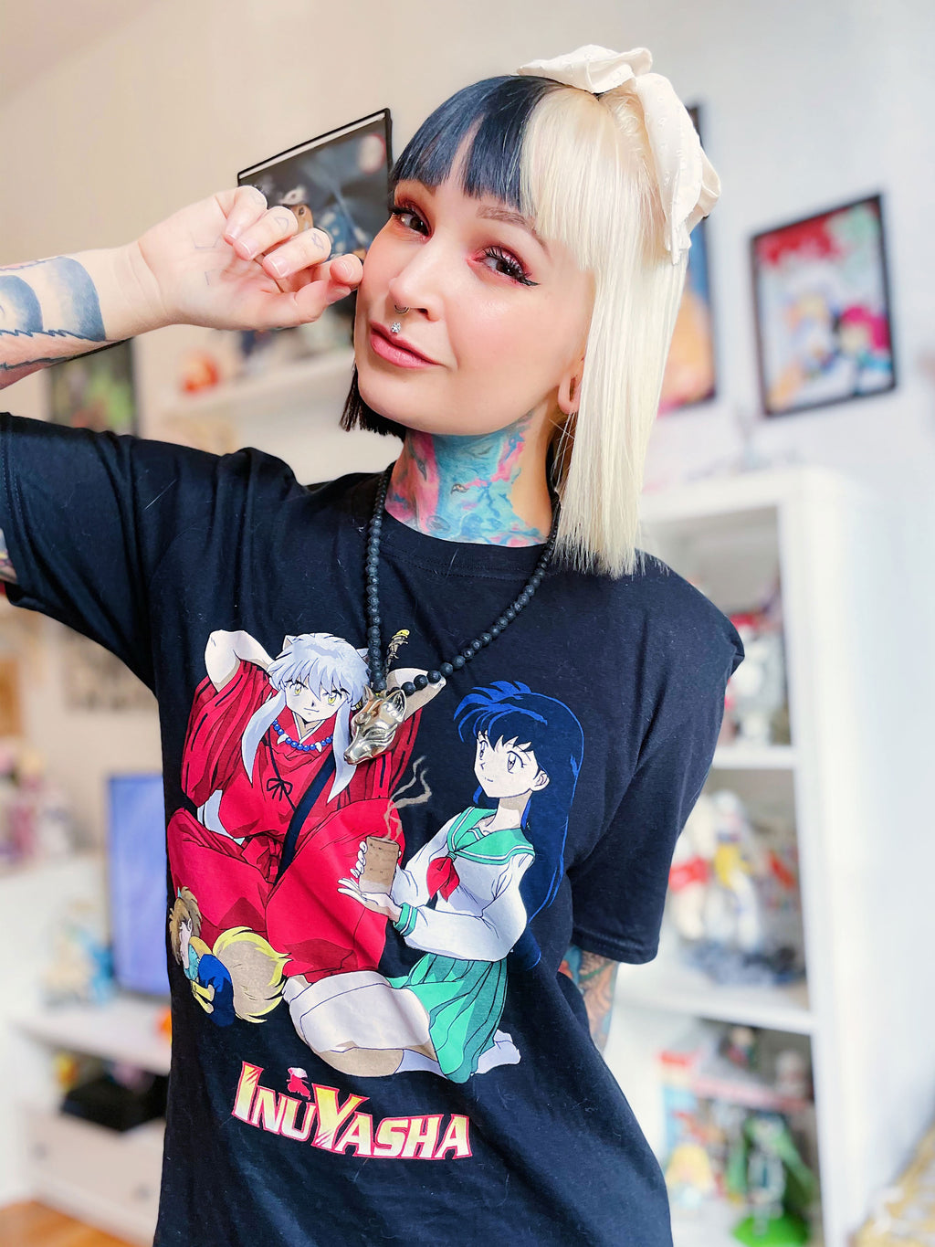 Produktbild Inu Yasha - Inu Yasha, Kagome & Shippo T-Shirt schwarz