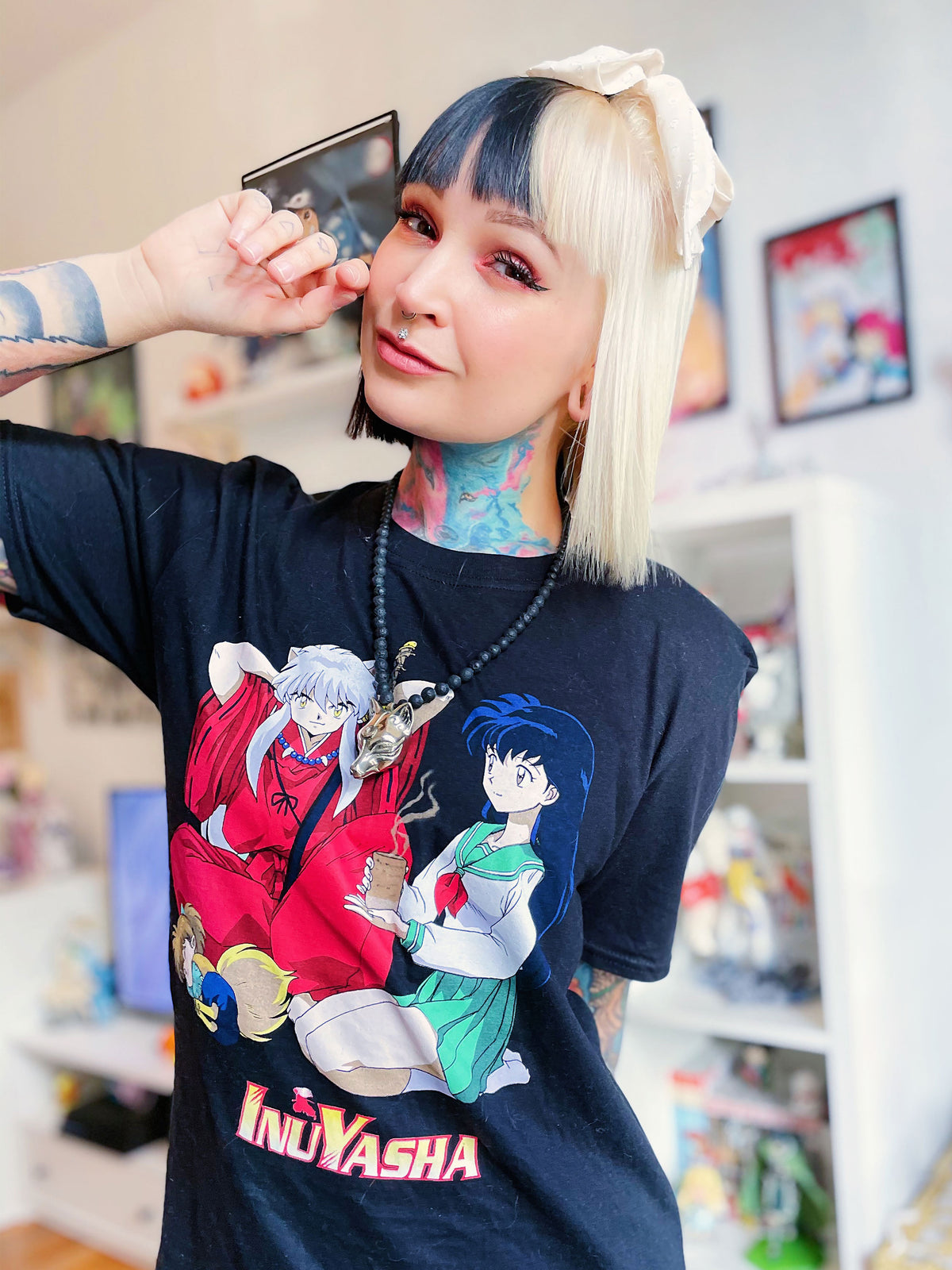 Produktbild Inu Yasha - Inu Yasha, Kagome & Shippo T-Shirt schwarz