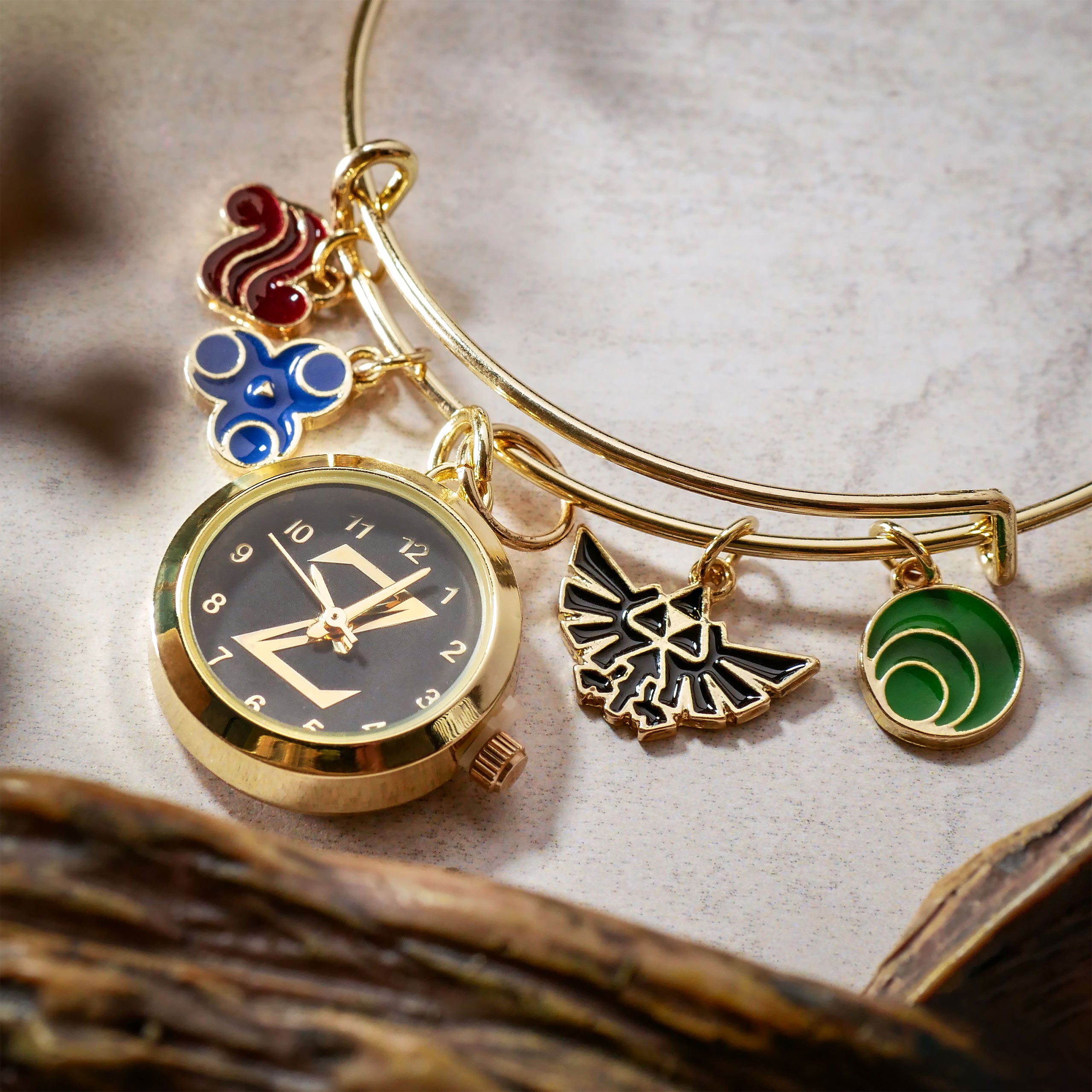 Produktbild Zelda - Symbols Charm Armband mit Uhr