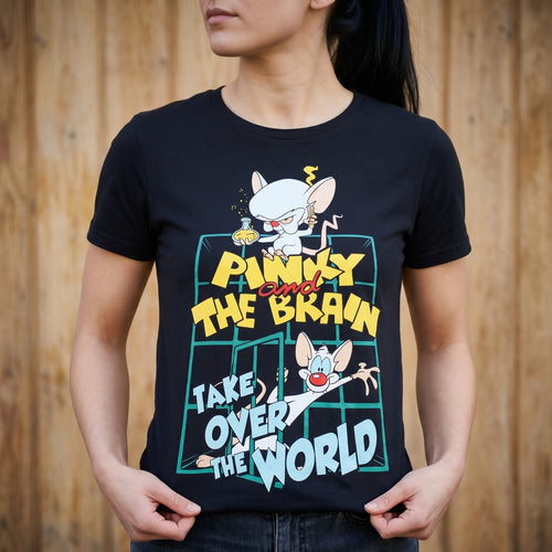 Produktbild Pinky und der Brain - Take Over The World T-Shirt