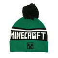 Produktbild Minecraft - Creeper Logo Mütze mit Bommel