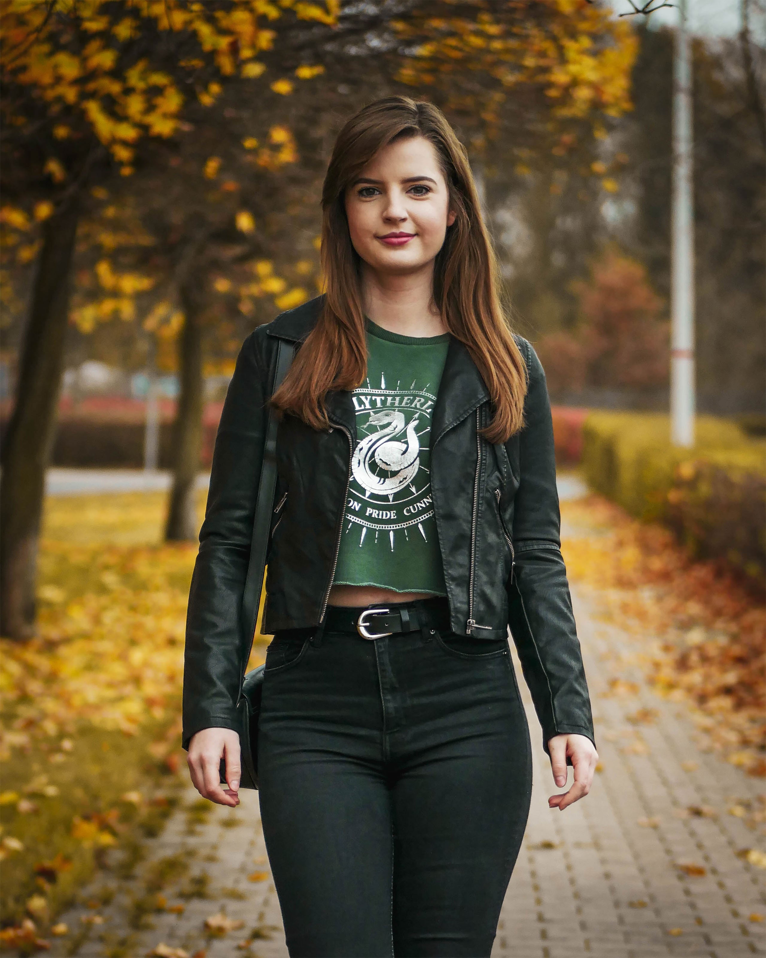Produktbild Harry Potter - Slytherin Crop Sweater Damen
