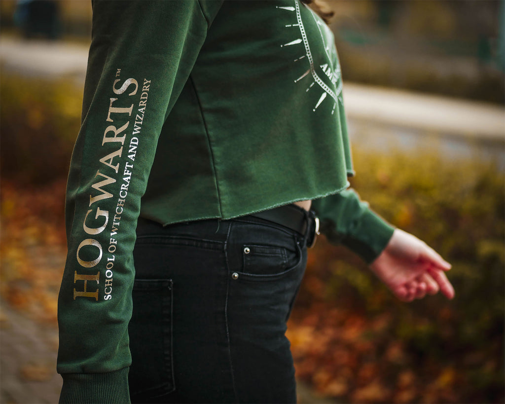 Produktbild Harry Potter - Slytherin Crop Sweater Damen