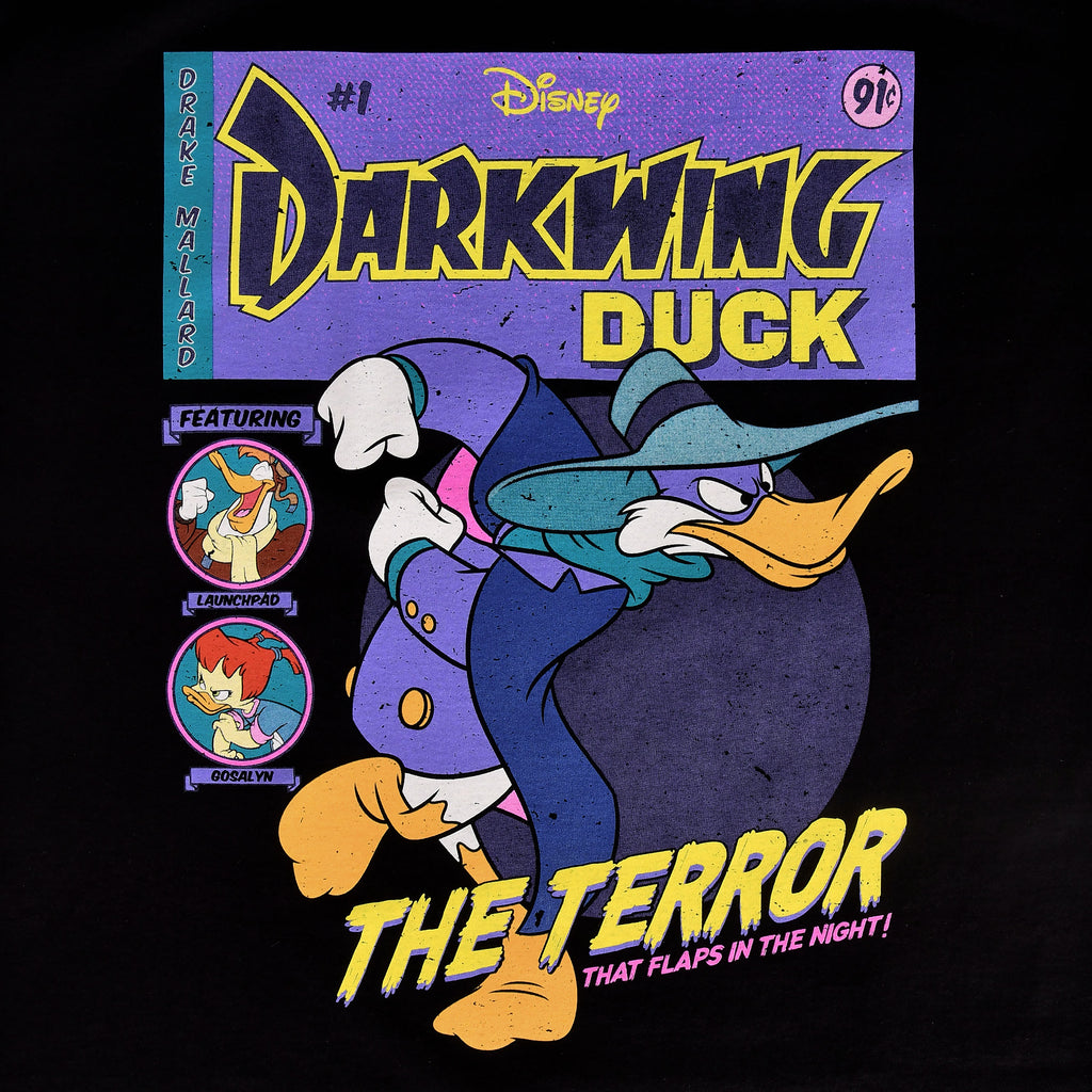Produktbild Darkwing Duck - Comic Cover T-Shirt schwarz