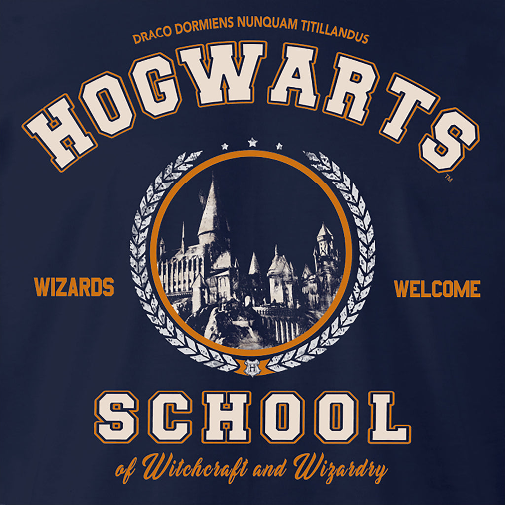 Produktbild Harry Potter - Hogwarts School T-Shirt blau