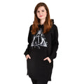 Produktbild Harry Potter - Smoky Hallows Sweatkleid mit Kapuze schwarz
