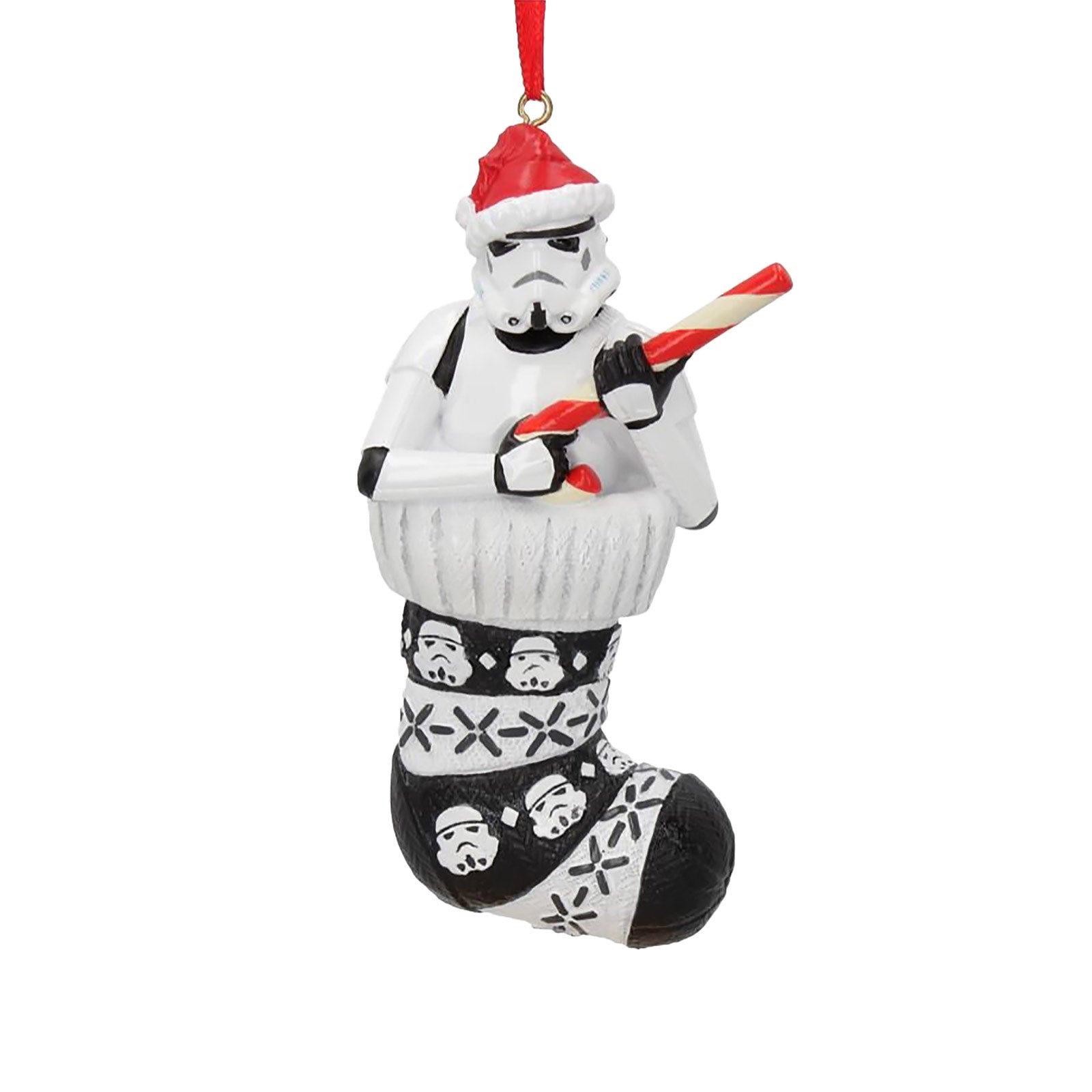 Produktbild Stormtrooper im Weihnachtsstrumpf Weihnachtsbaum-Schmuck - Star Wars