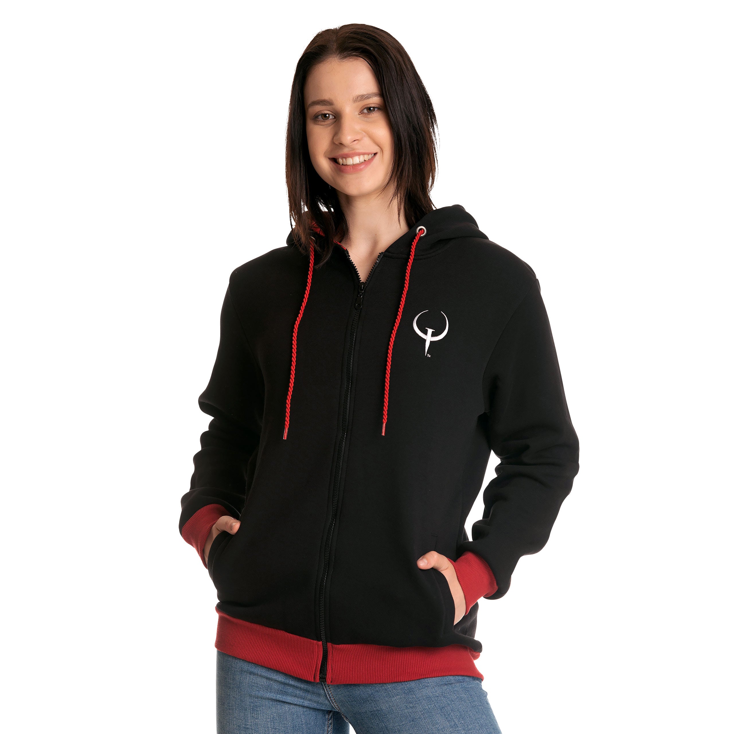 Produktbild Quake - Logo Kapuzenjacke