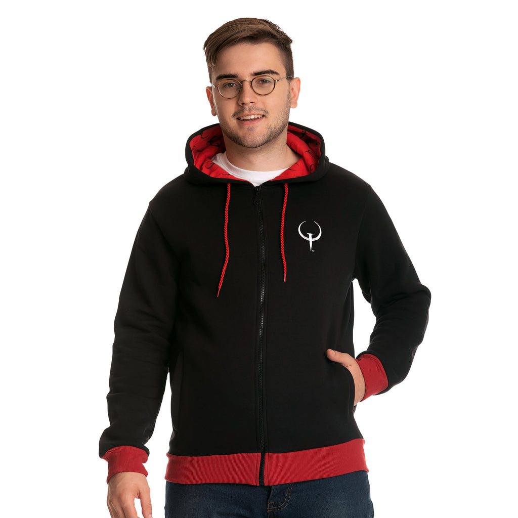 Produktbild Quake - Logo Kapuzenjacke